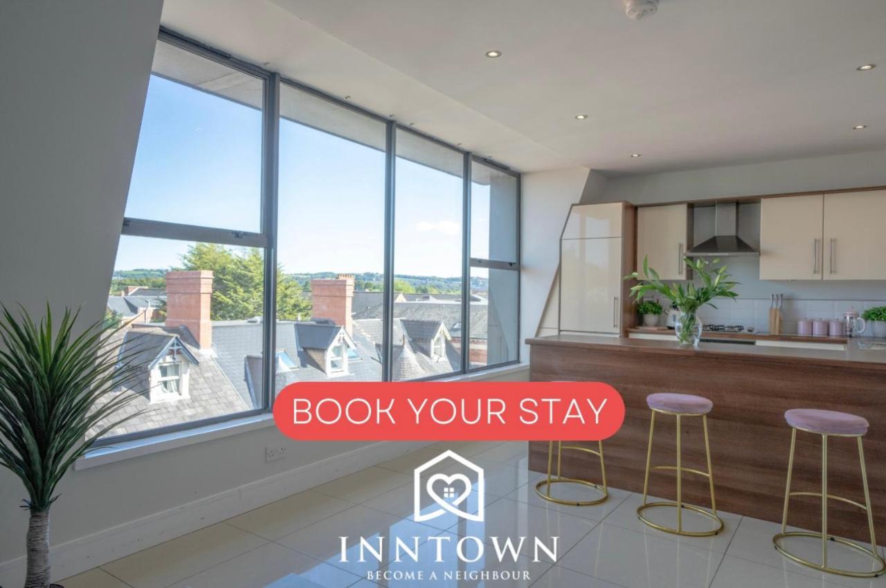 Rooftop Apartment At Queens Beautiful Views Belfast Buitenkant foto